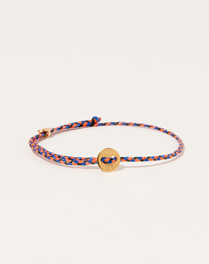 Scosha Signature Slider Bracelet in Neon Pink Royal Blue