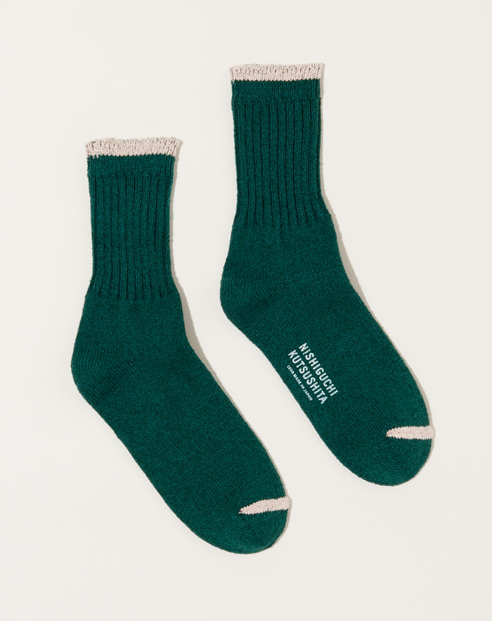 Nishiguchi Kutsushita Silk Cotton Socks in Amazon