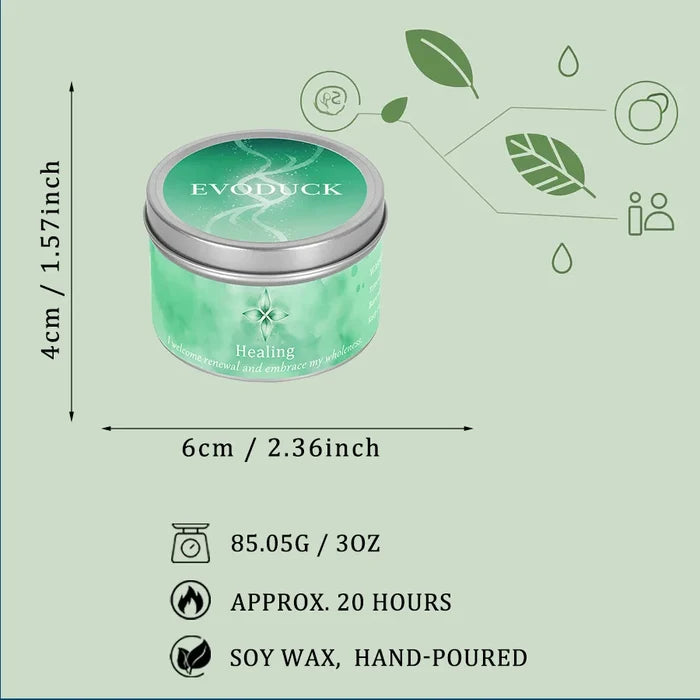 Soy Wax Aromatherapy Candle | Scented for Meditation, Yoga & Home