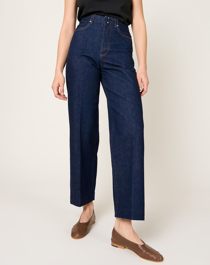 Tanaka The Jean Trousers in Rinse Blue