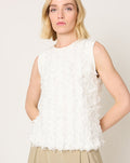Lauren Manoogian Tufted Shell in Bone