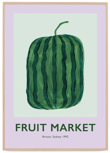 Watermelon Print | Lilac