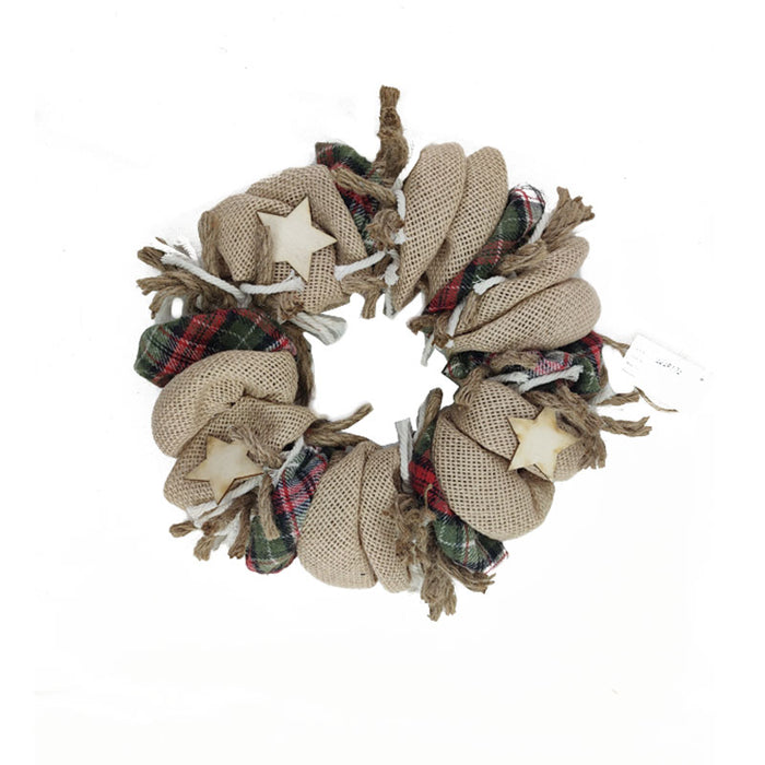 Xmas Hemp Wreath 28cm