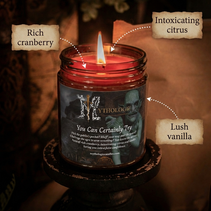 You Can Certainly Try | Cranberry, Citrus & Vanilla Candle