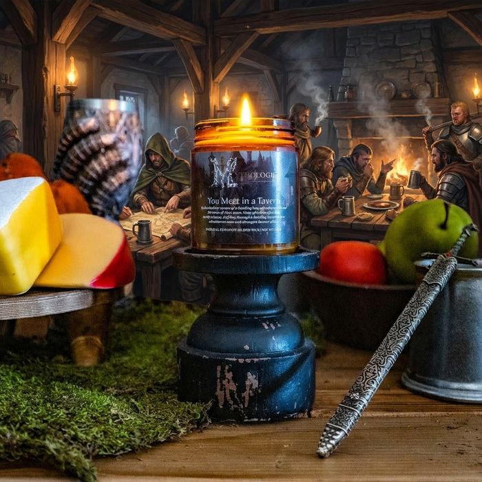You Meet in a Tavern | Spice & Tobacco Candle